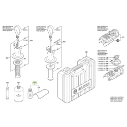 Bosch 1615437511 Olej 50ml + uszczelka do młotów GBH5-40DE GBH5-38D  02/25