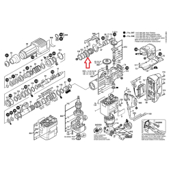 Bosch 1616333031 Koło zębate talerzowe Z=49 do GBH10DCE GBH11DE 08/11
