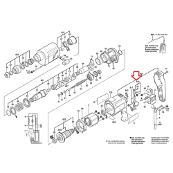 Bosch 1617000130 szczotkotrzymacz do UBH2/20S UBH2/14SE PBH14-E  02/26