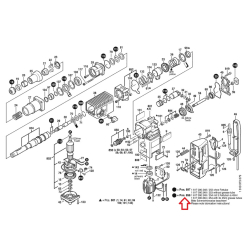 Bosch 1617000249 Zestaw naprawczy do GBH8DCE 0611231703 0611231708 10/05