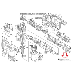 Bosch 1617000383 Komplet części zestaw serwisowy do GBH3-28E GBH3-28FE  11/25