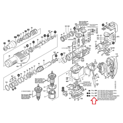 Bosch 1617000409 Zestaw naprawczy do GBH7DE GBH7-45DE 02/17