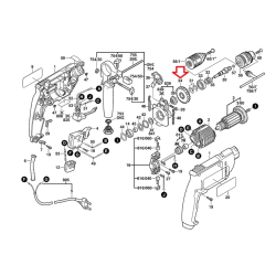 Bosch 2606320050 Koło zębate czołowe Z=42 do GSB16 GSB16RE  12/06