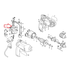 Bosch 2607200416 Przełącznik lewo prawo do GBM6RE GBM450RE  01/26
