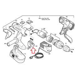 Bosch 2607200431 Wyłącznik główny do wkrętarek PSR18VE-2 PSB18VE-2  02/26  SUPER PROMOCJA