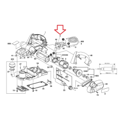 Bosch 2607200531 Wyłącznik do strugów PHO16-82 PHO20-82  03/26