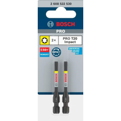 Bosch 2608522530 Końcówka wkręcająca PRO, bit T20 55mm Impact 2 szt.  01/25