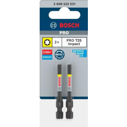 Bosch 2608522531 Końcówka wkręcająca PRO, bit T25 55mm Impact 2 szt.  01/25