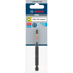 Bosch 2608522536 Końcówka wkręcająca PRO, bit T25 90mm Impact 1 szt.  01/25  SUPER PROMOCJA