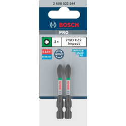 Bosch 2608522544 Końcówka wkręcająca PRO, bit PZ2 55mm Impact 2 szt.  01/25