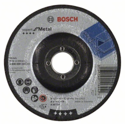 Bosch 2608600223 Tarcza ścierna wygięta Expert for Metal 125 x 6 mm  11/23