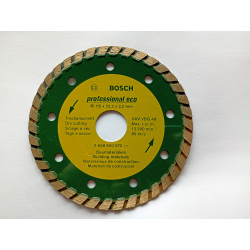 Bosch 2608600672 Diamentowa tarcza tnąca 115x22,2x2,2mm Professional Eco