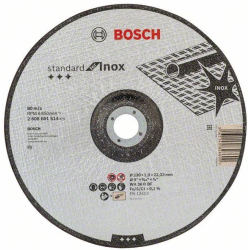Bosch 2608601514 Tarcza tnąca wygięta Standard for Inox 230 x 1,9 mm  11/23