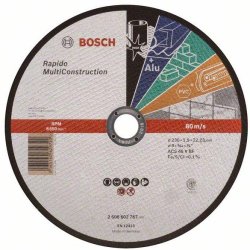 Bosch 2608602767 Tarcza tnąca prosta Rapido Multi Construction 230 x 1,9 mm  11/23