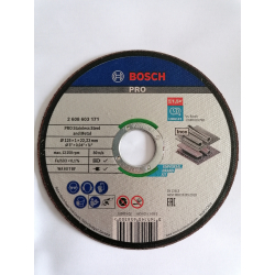 Bosch 2608603171 Tarcza tnąca prosta Standard for Inox – Rapido 125 x 1 mm  06/24