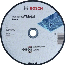 Bosch 2608619770 Tarcza tnąca prosta Standard for Metal 230 x 1,9 mm  11/23