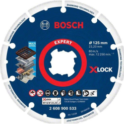 Bosch Tarcza tnąca EXPERT Diamond Metal Wheel X-LOCK 125 x 22,23 mm  08/23