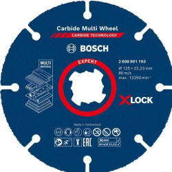 Bosch 2608901193 Tarcza tnąca EXPERT X-LOCK Carbide Multi Wheel 125x22,23mm  12/24