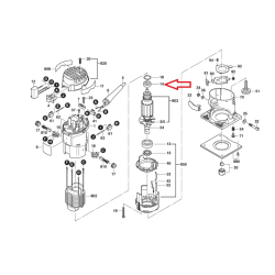 Bosch 2609110436 Łożysko kulkowe 627ZZ 22x7x7 do GKF600  01/26