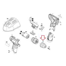 Bosch 2609110967 GSR 10,8-2-LI  Uchwyt wiertarski do wkrętarki  09/25