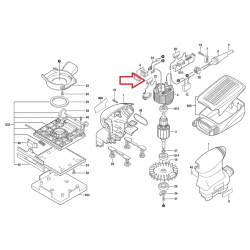 Bosch 2610920619 Filtr przeciwzakłóceniowy do GSS140A GSS140-1A GSS160-1A  02/26*