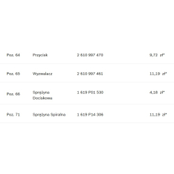 Bosch GKS24V Komplet wszystkie części do pilarki tarczowej 24V NI-CD + walizka