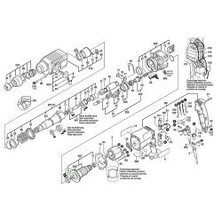 Bosch 1610905048 łożysko kulkowe 609LU 24x9x7mm do GBH2-24DSE GBH2-24DSR GBH2-24DFR  09/25