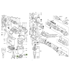 Bosch 1614321079 Szczotki węglowe kpl GBH4-32DFR 5x10  01/25