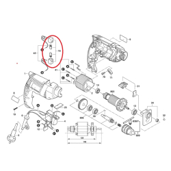 Bosch 1619PA1407 Szczotki węglowe kpl 5x9 do GSB1300 GSB550  01/25