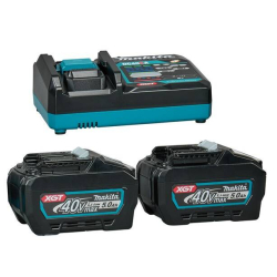 Makita 1911V6-0 Zestaw zasilający XGT BL4050Fx2 40Vmax 5,0Ah + DC40RA  **  SUPER PROMOCJA