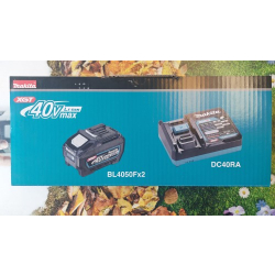 Makita 1911V6-0 Zestaw zasilający XGT BL4050Fx2 40Vmax 5,0Ah + DC40RA  **  SUPER PROMOCJA