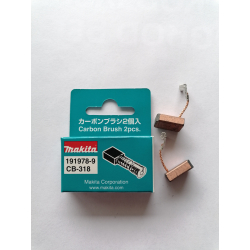 Makita 191978-9 Szczotki węglowe CB-318 NOWE ORYGINAŁ do BO6040 GA5040C  07/24