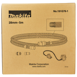 Makita 191G76-1 wąż elastyczny 28mm 5m antystatyczny do VC DVC  10/26