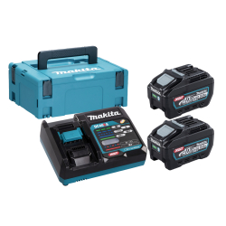 Makita 191V35-5 Zestaw zasilający XGT MAKPAC BL4050Fx2 40Vmax 5,0Ah + DC40RA  08/25  SUPER PROMOCJA