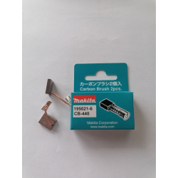 Makita 195021-6 Szczotki węglowe CB-440 3x10 DTD146 DJV180 DDF458 DHP458