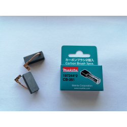 Makita 197244-2 CB-351 Szczotki węglowe do HR4013C HR4003C HR3012FC 6,5x10,9 oryginał  04/25*