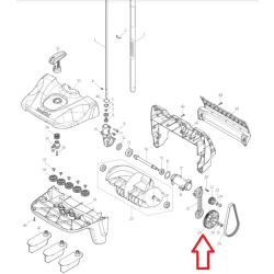 Makita 222215-1 Koło pasowe 5-95.5 do SN400MP  01/26*