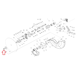 Makita 266755-9 Śruba M10x20 do ukośnicy LS1016L LS1019L LS1216L LS1219L  02/26*
