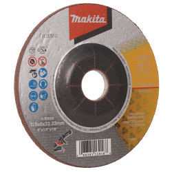 Makita A-80656 Tarcza szlifierska do metalu i stali nierdzewnej INOX  125 x 6 mm  04/23