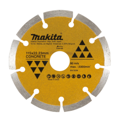 Makita A-84109 Diamentowa tarcza tnąca na sucho SEGMENT  115x22,23mm  PROMOCJA
