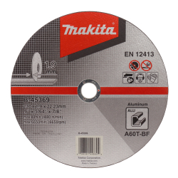 Makita B-45369 Cienka tarcza tnąca 230x1,9x22,23 mm A60T do aluminium  04/23