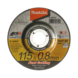 Makita B-46947 Tarcza tnąca 115x0,8x22,23mm Z60T 1 szt. do metalu i INOX  12/24