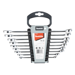 Makita B-65539 Zestaw kluczy płaskich oczkowych 9 szt.  8-18mm  SUPER PROMOCJA