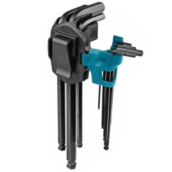 Makita B-65894 9-częściowy zestaw kluczy imbusowych 1,5-10 mm  07/26