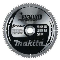 Makita B-67315 Tarcza do drewna 305x30mm 80Z Efficut  08/26