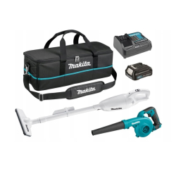 Makita CLX245SAX1 zestaw combo dmuchawa UB100D + odkurzacz CL108FD 12V 2Ah  SUPER OFERTA