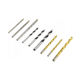 Makita D-08660 Zestaw wierteł 9 szt. do betonu, metalu i drewna w etui