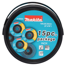 Makita D-82024 Zestaw tarcz listkowych lamelki Z40 Z60 Z80 15sztuk  12/25