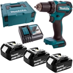 Makita DDF485RF3J Wiertarko-wkrętarka 18V 50Nm 3 aku 3,0Ah Makpac  01/24  SUPER PROMOCJA