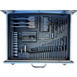 Makita DDF490WVX7 Wkrętarka BLDC 18V + 2x 2,0Ah + metalowa walizka i akcesoria  04/25  SUPER PROMOCJA